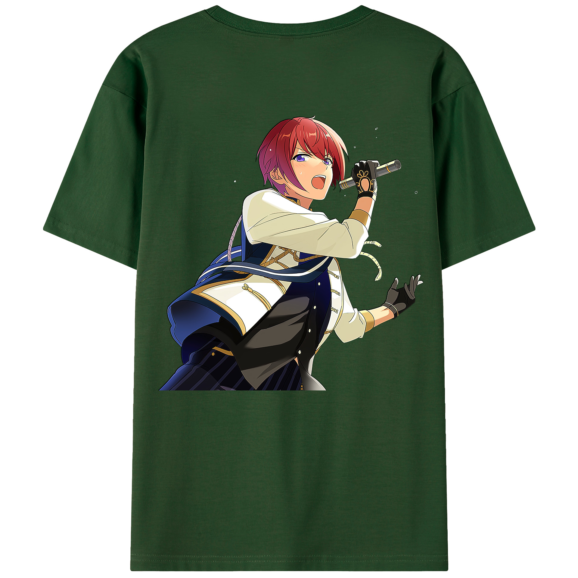 （画像用） あんさんぶるスターズ! Ensemble Stars 綿100％半袖Tシャツ（背面プリント）